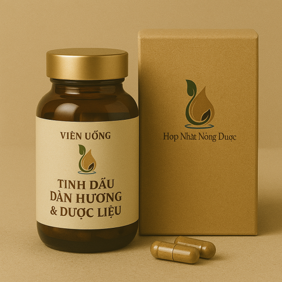 Viên uống tinh dầu đàn hương & dược liệu